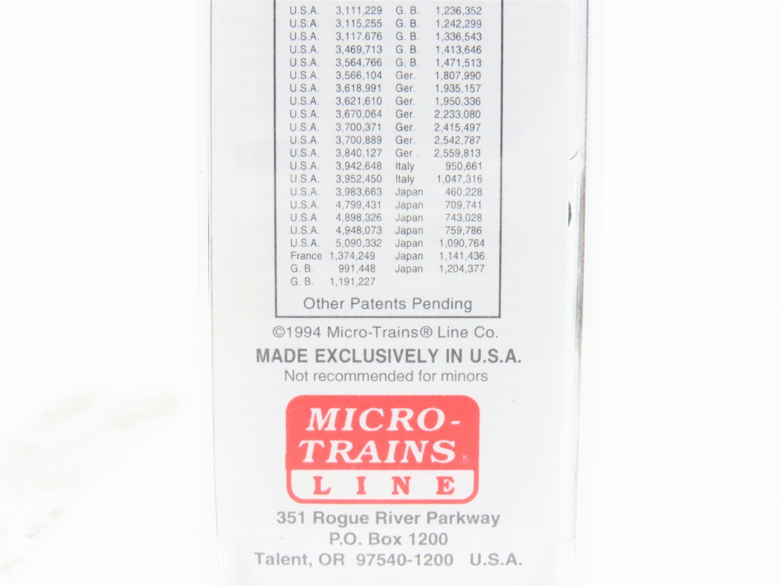 N Scale Micro-Trains MTL 49420 URTC Schlitz Beer 40' Wood Reefer #92132