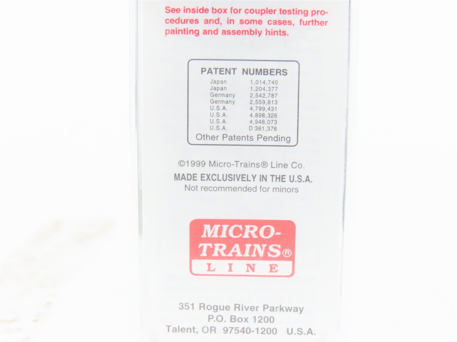 N Micro-Trains MTL 20456 USAX United States Army 40' Single Door Box Car #24679