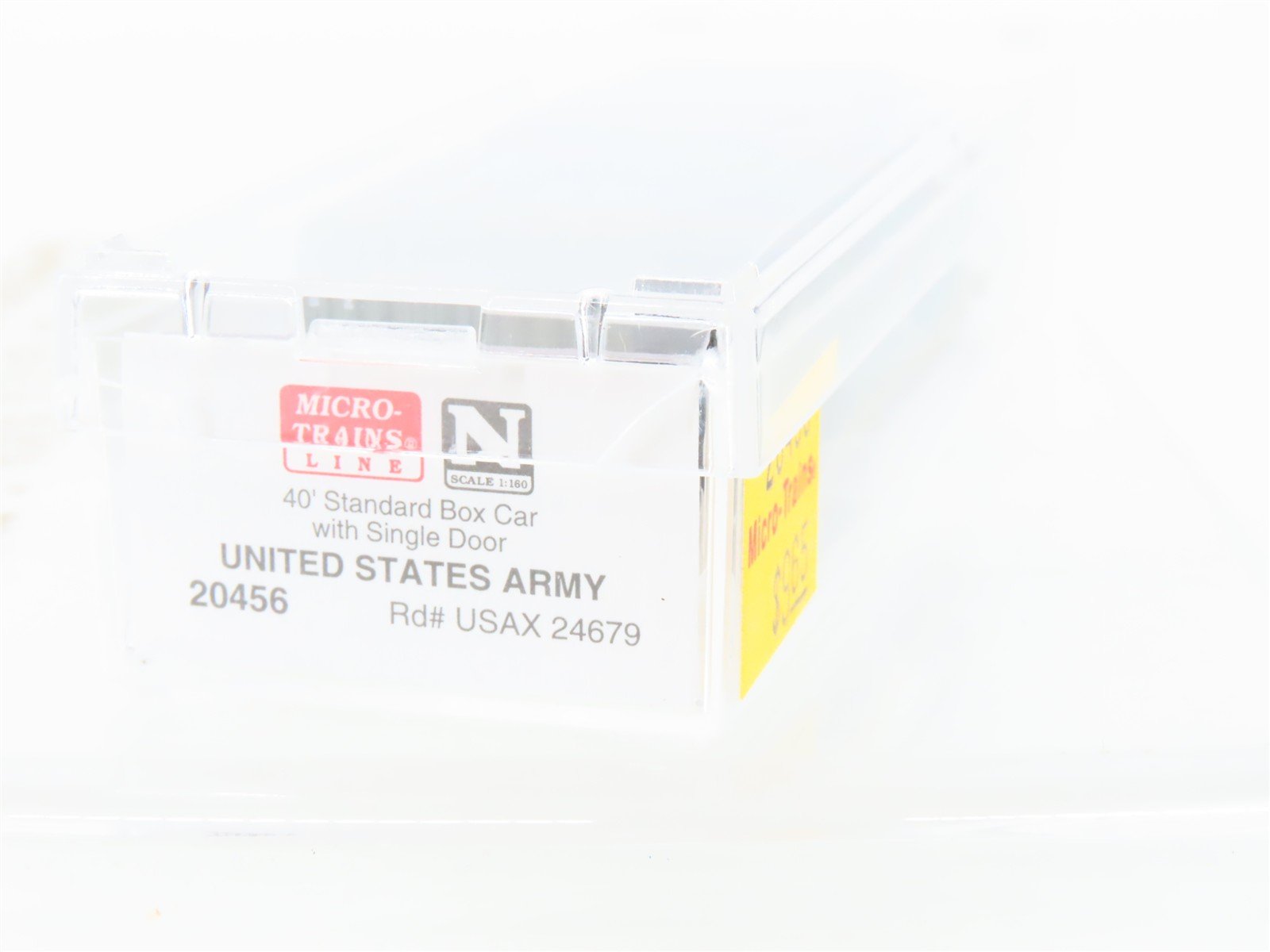 N Micro-Trains MTL 20456 USAX United States Army 40' Single Door Box Car #24679