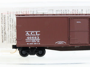 N Scale Micro-Trains MTL 39080 ACL Atlantic Coast Line 40' Wood Box Car #46683