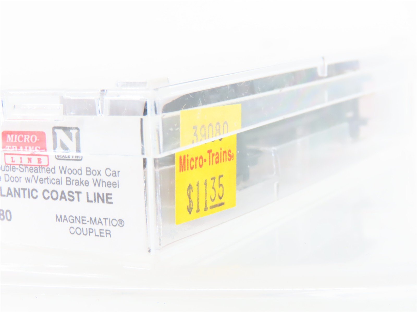 N Scale Micro-Trains MTL 39080 ACL Atlantic Coast Line 40' Wood Box Car #46683