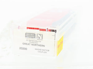 N Scale Micro-Trains MTL 23200 GN Great Northern 40' Double Door Box Car #3249