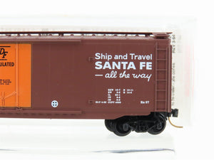 N Scale Micro-Trains MTL 32050/2 SFRB Santa Fe 50' Plug Door Box Car #6160