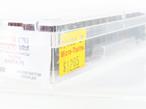 N Scale Micro-Trains MTL 32050/2 SFRB Santa Fe 50' Plug Door Box Car #6160
