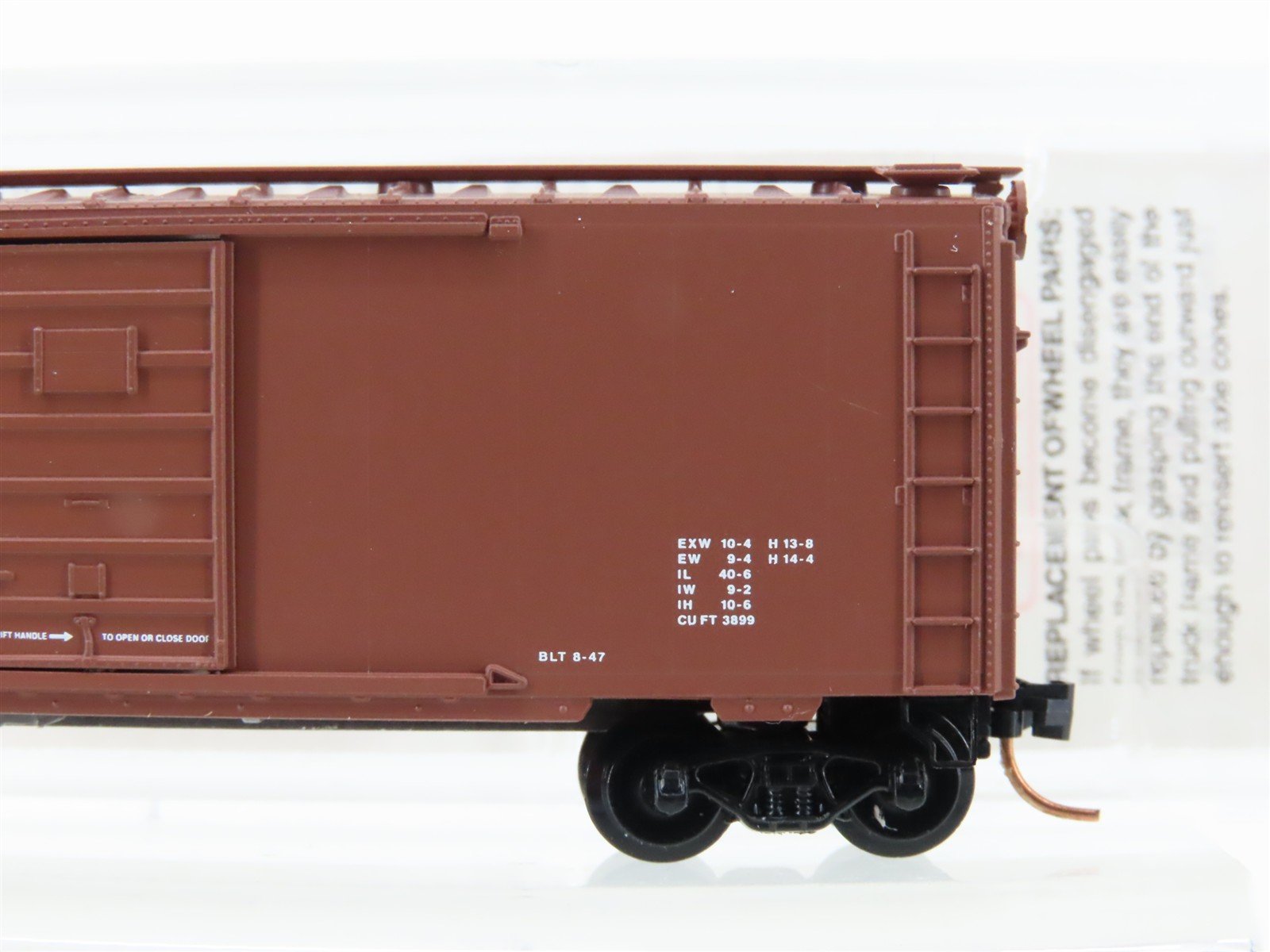 N Scale Micro-Trains MTL 20466 CGW Chicago Great Western 40' Box Car #93365