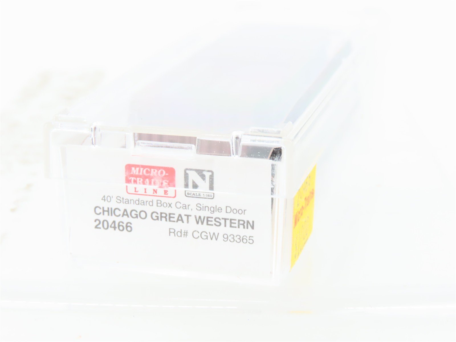N Scale Micro-Trains MTL 20466 CGW Chicago Great Western 40' Box Car #93365
