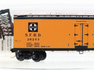 N Scale Micro-Trains MTL 47230 SFRD Santa Fe Chief 40' Wood Reefer #26243
