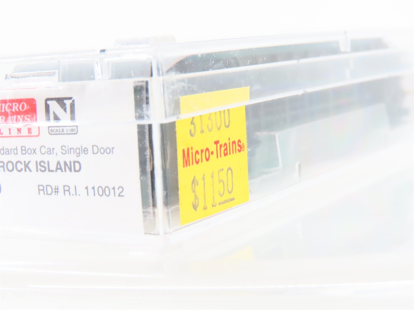 N Scale Micro-Trains MTL 31300 RI Rock Island 50' Single Door Box Car #110012