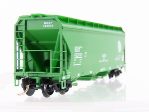 N Micro-Trains MTL 94110 BNSF Burlington Northern Santa Fe 3-Bay Hopper #422033