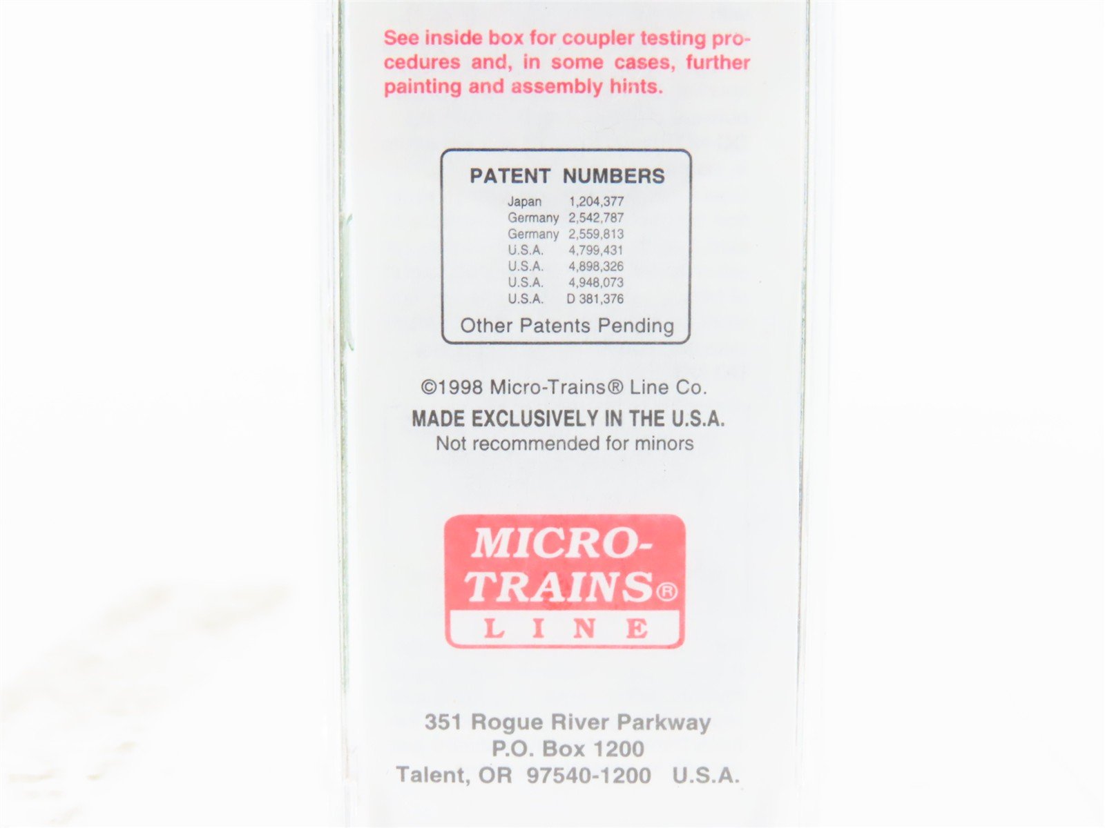 N Micro-Trains MTL 94110 BNSF Burlington Northern Santa Fe 3-Bay Hopper #422033