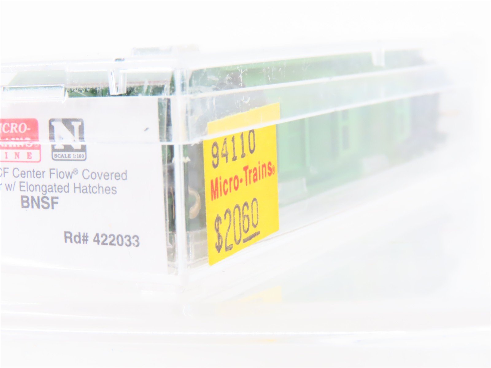 N Micro-Trains MTL 94110 BNSF Burlington Northern Santa Fe 3-Bay Hopper #422033