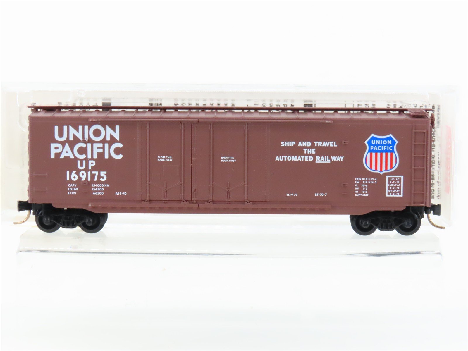N Micro-Trains MTL 36030 UP Union Pacific 50' Double Plug Door Box Car #169175