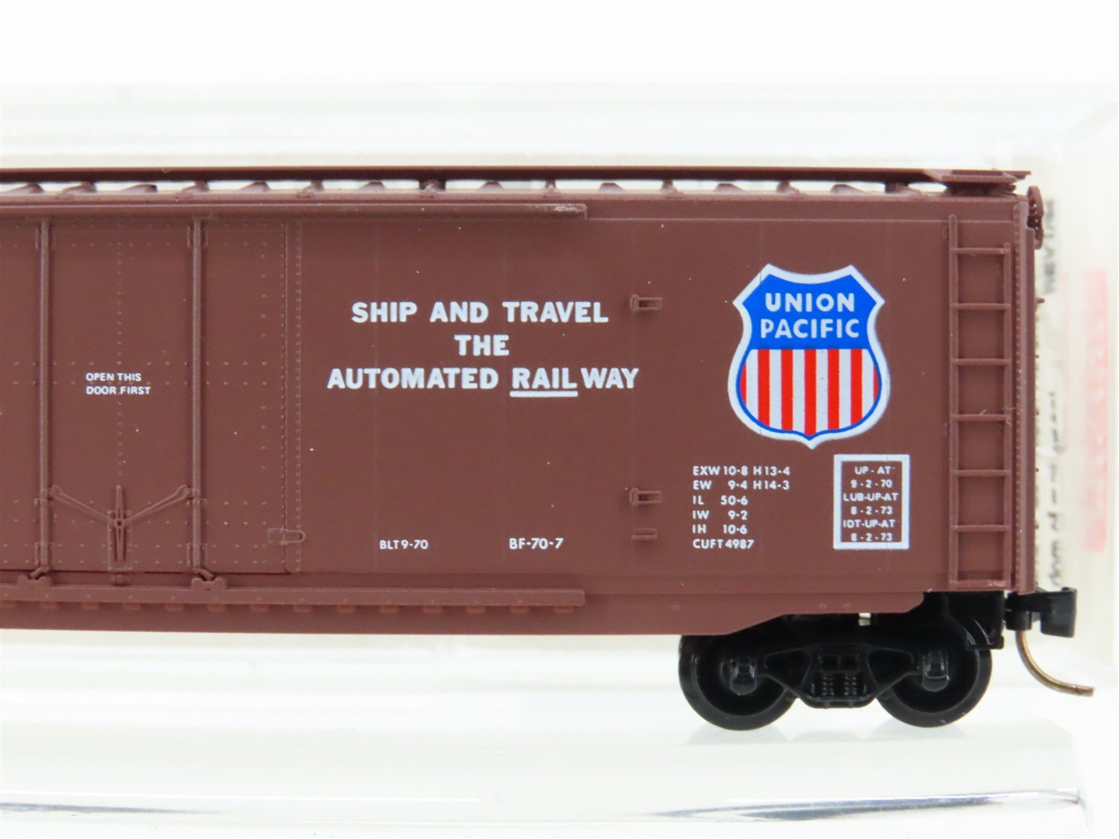 N Micro-Trains MTL 36030 UP Union Pacific 50' Double Plug Door Box Car #169175