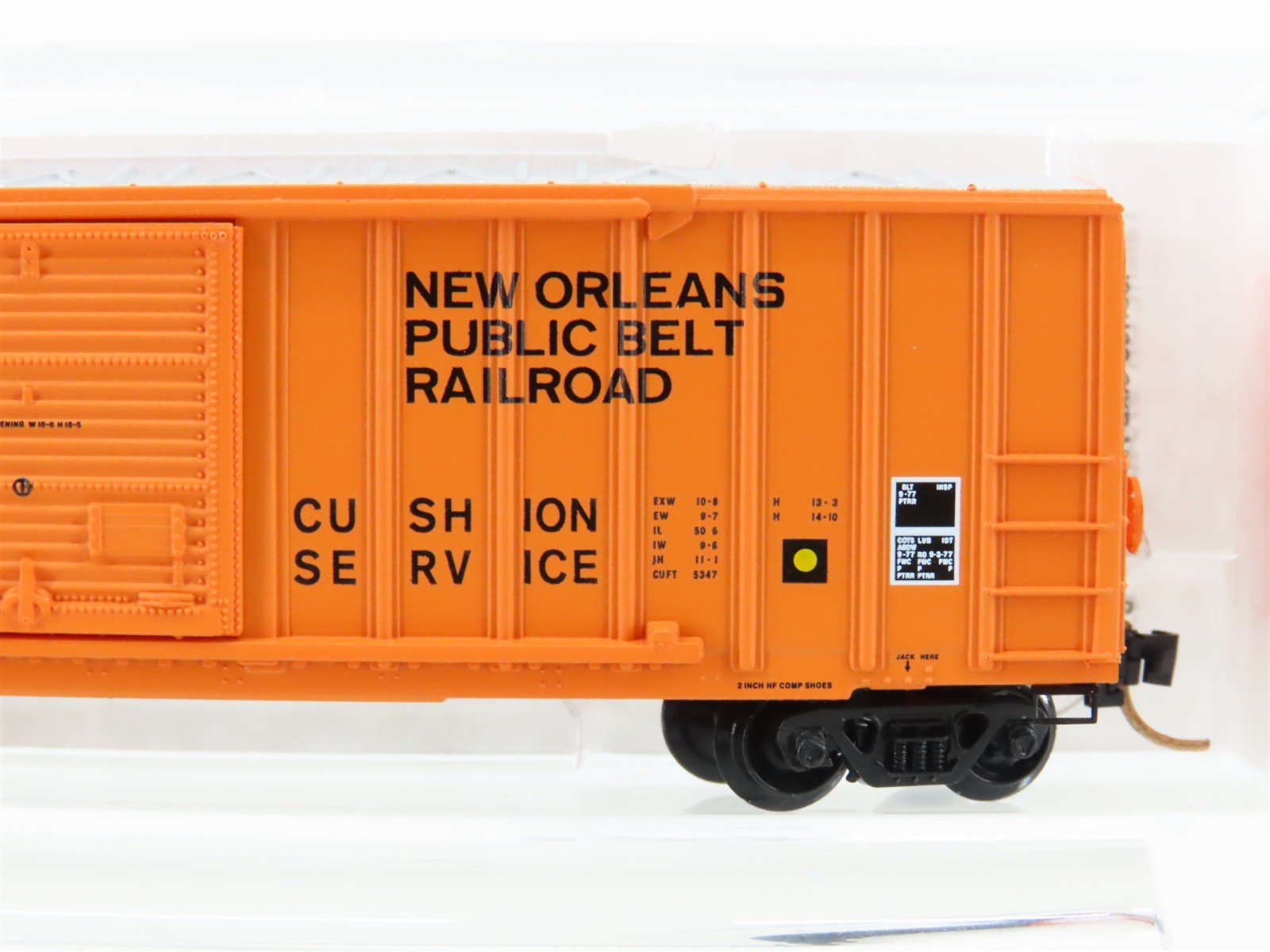 N Scale Micro-Trains MTL 25110 NOPB New Orleans Public Belt 50' Box Car #3978
