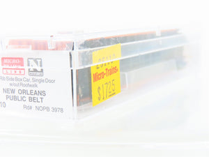 N Scale Micro-Trains MTL 25110 NOPB New Orleans Public Belt 50' Box Car #3978