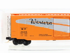 N Scale Micro-Trains MTL 31290 WP Western Pacific Feather 50' Box Car #3030