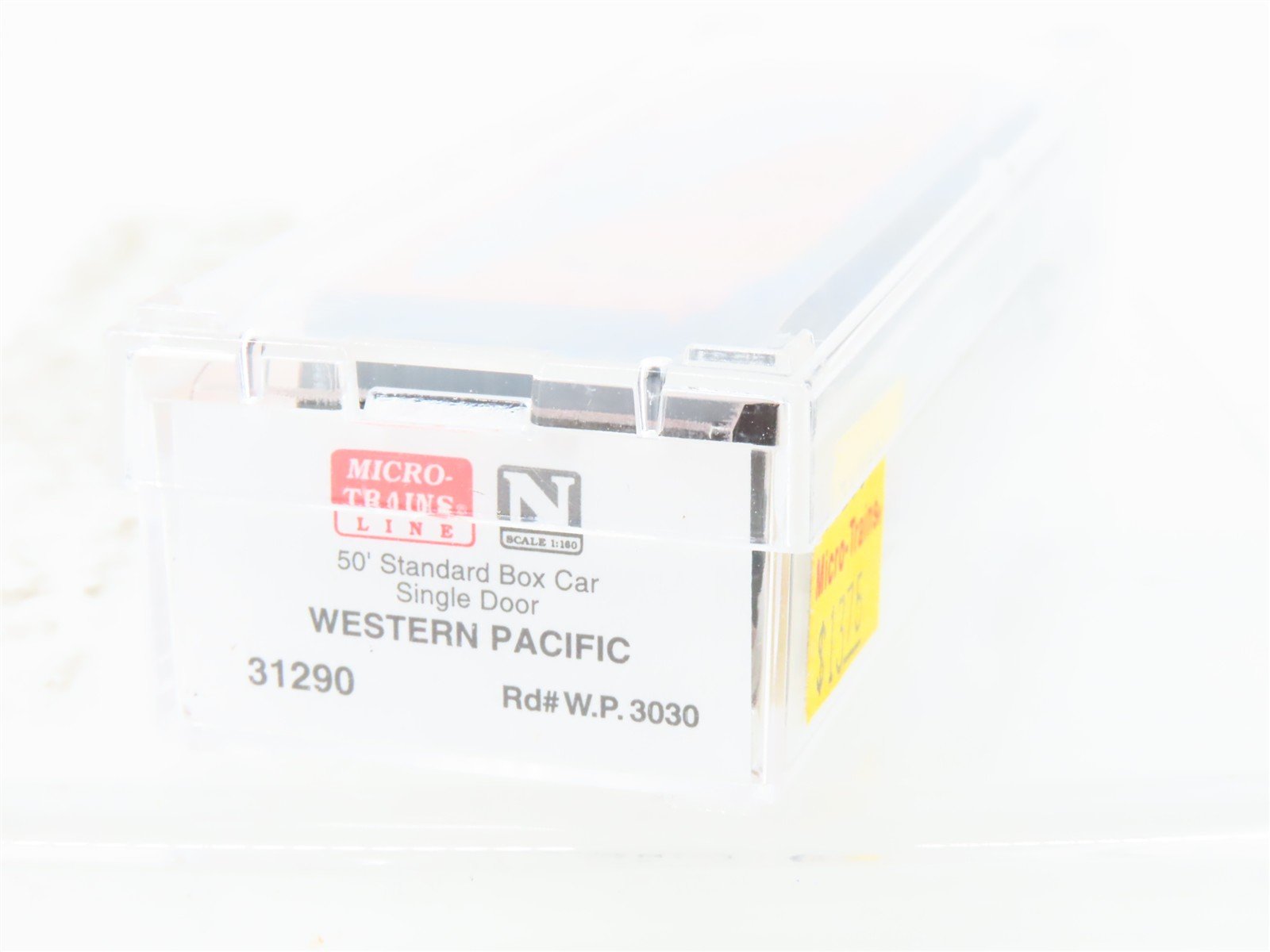 N Scale Micro-Trains MTL 31290 WP Western Pacific Feather 50' Box Car #3030
