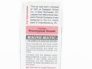 N Scale Micro-Trains MTL 21240 WMRX Western Maryland 40' Plug Door Box Car #41