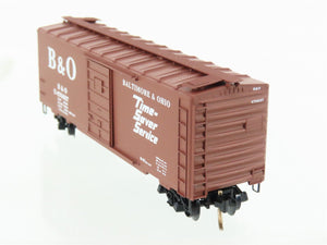 N Micro-Trains MTL 20346 B&O Baltimore & Ohio 40' Single Door Box Car #470687