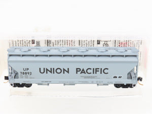 N Scale Micro-Trains MTL 93010 UP Union Pacific 3-Bay Covered Hopper #78892