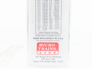 N Scale Micro-Trains MTL 93010 UP Union Pacific 3-Bay Covered Hopper #78892