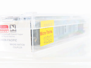 N Scale Micro-Trains MTL 93010 UP Union Pacific 3-Bay Covered Hopper #78892