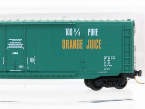 N Scale Micro-Trains MTL 75040 USLX Tropicana 50' Plug Door Box Car #13085