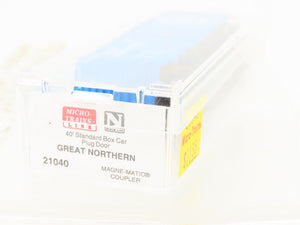 N Scale Micro-Trains MTL 21040 GN Great Northern 40' Plug Door Box Car #6619