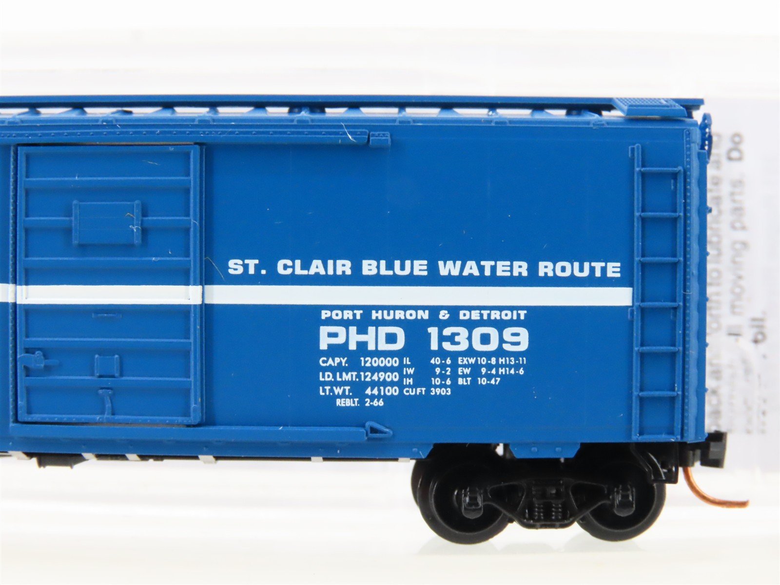 N Scale Micro-Trains MTL 02000150 PHD Port Huron & Detroit 40' Box Car #1309