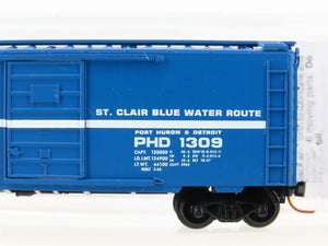 N Scale Micro-Trains MTL 02000150 PHD Port Huron & Detroit 40' Box Car #1309