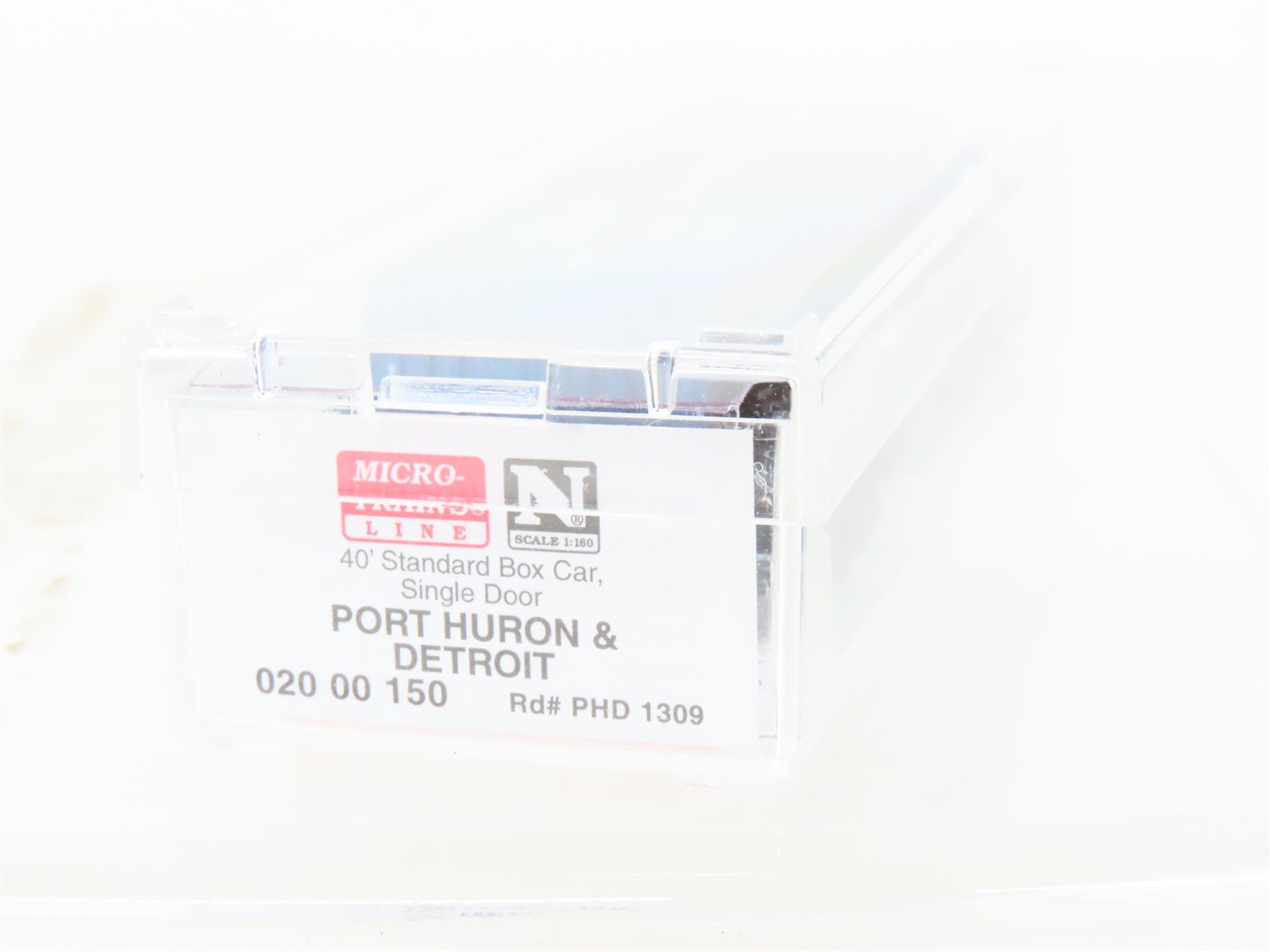 N Scale Micro-Trains MTL 02000150 PHD Port Huron & Detroit 40' Box Car #1309