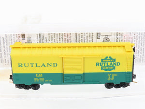 N Micro-Trains MTL 20146 RUT Rutland Green Mountain Gateway 40' Box Car #103