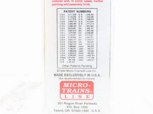 N Micro-Trains MTL 20146 RUT Rutland Green Mountain Gateway 40' Box Car #103