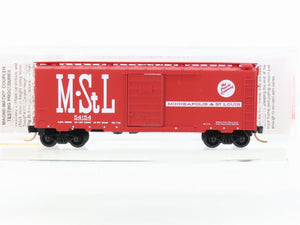 N Scale Micro-Trains MTL 20860 M.StL Minneapolis & St Louis 40' Box Car #54154