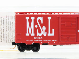 N Scale Micro-Trains MTL 20860 M.StL Minneapolis & St Louis 40' Box Car #54154