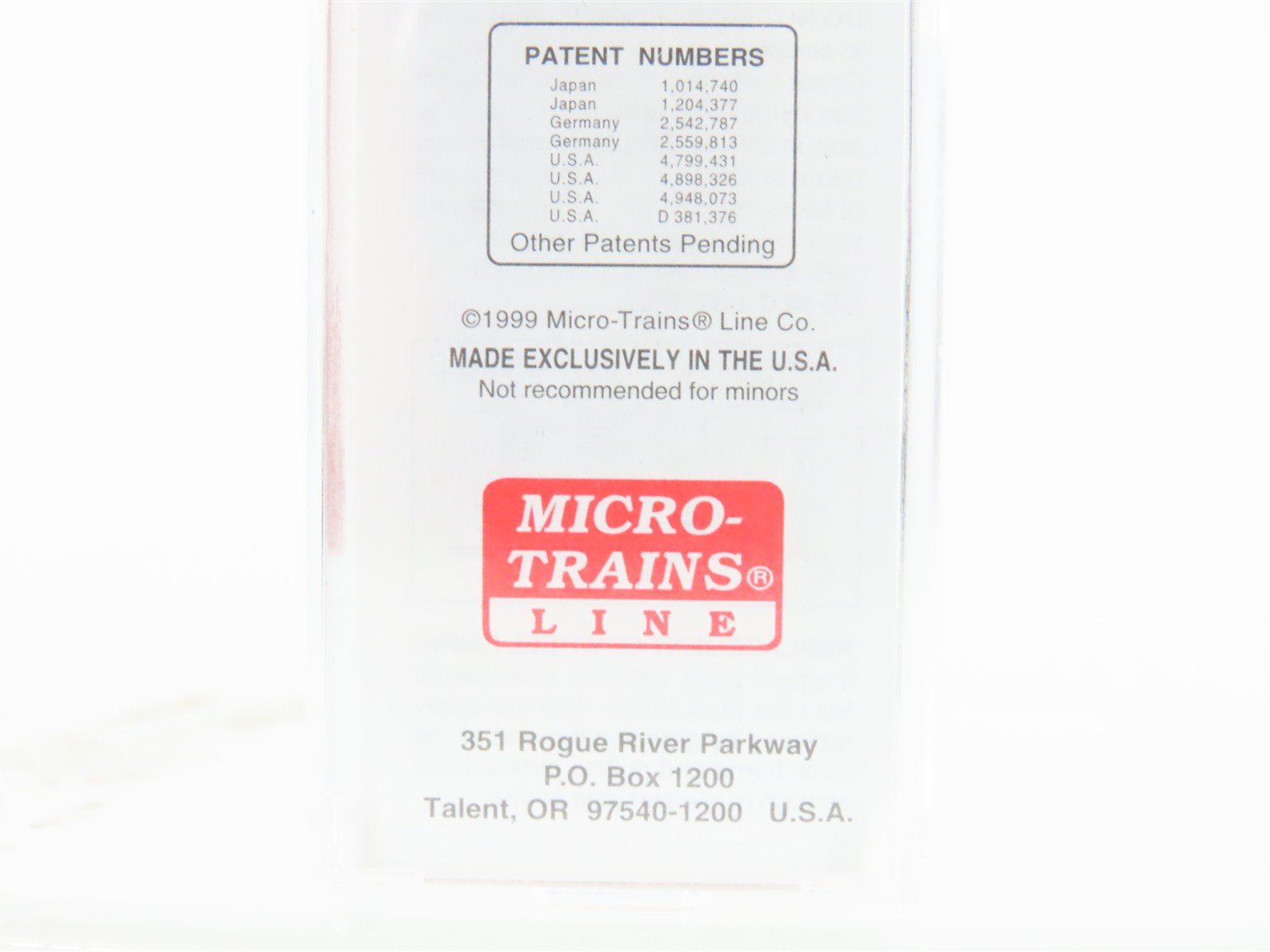 N Scale Micro-Trains MTL 20860 M.StL Minneapolis & St Louis 40' Box Car #54154