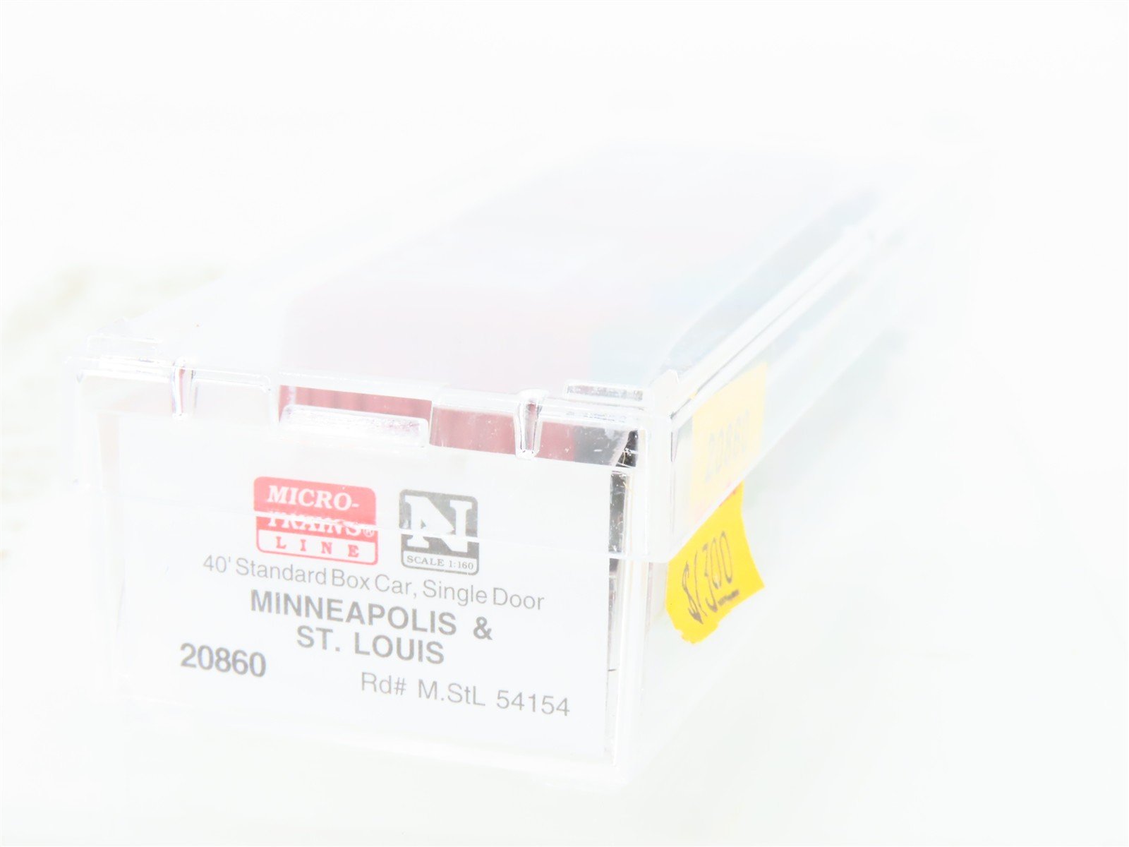 N Scale Micro-Trains MTL 20860 M.StL Minneapolis & St Louis 40' Box Car #54154