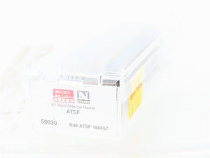 N Scale Micro-Trains MTL 59030 ATSF Santa Fe 40' Steel Side Ice Reefer #188457
