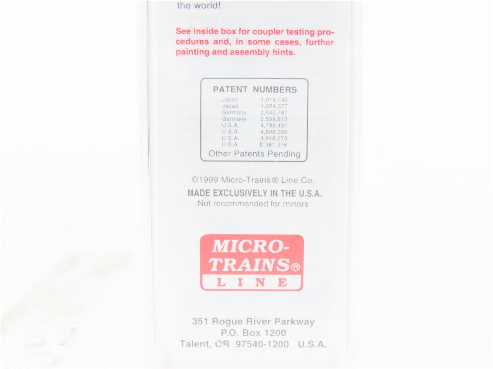 N Scale Micro-Trains MTL 49410 URTC Miller High Life Beer 40' Reefer #93187