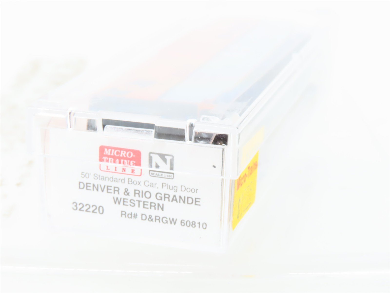 N Scale Micro-Trains MTL 32220 D&RGW Rio Grande 50' Plug Door Box Car #60810