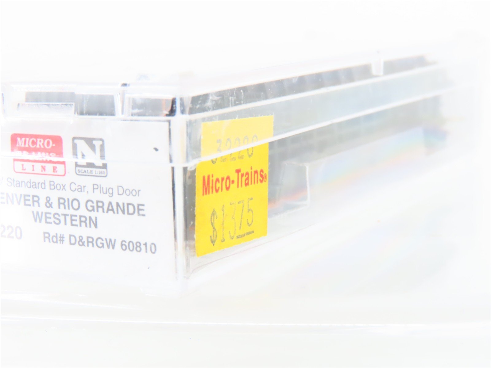 N Scale Micro-Trains MTL 32220 D&RGW Rio Grande 50' Plug Door Box Car #60810