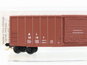N Scale Micro-Trains MTL 25430 RI Rock Island 40' Single Door Box Car #36187