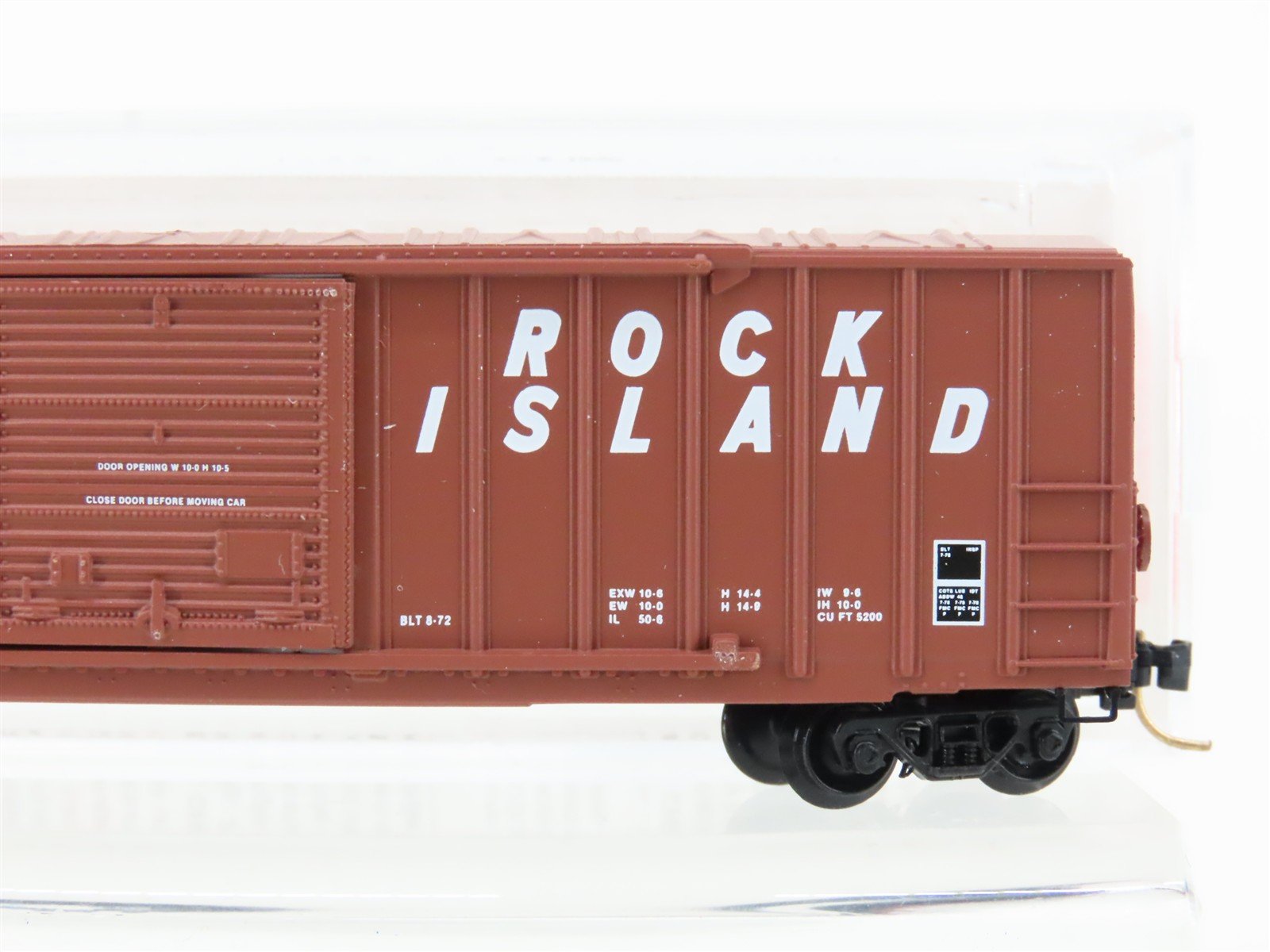 N Scale Micro-Trains MTL 25430 RI Rock Island 40' Single Door Box Car #36187