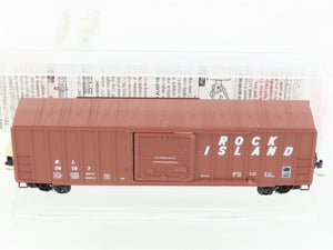 N Scale Micro-Trains MTL 25430 RI Rock Island 40' Single Door Box Car #36187