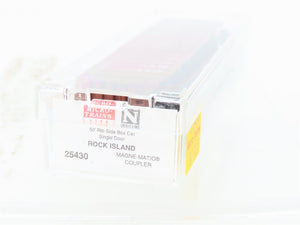 N Scale Micro-Trains MTL 25430 RI Rock Island 40' Single Door Box Car #36187