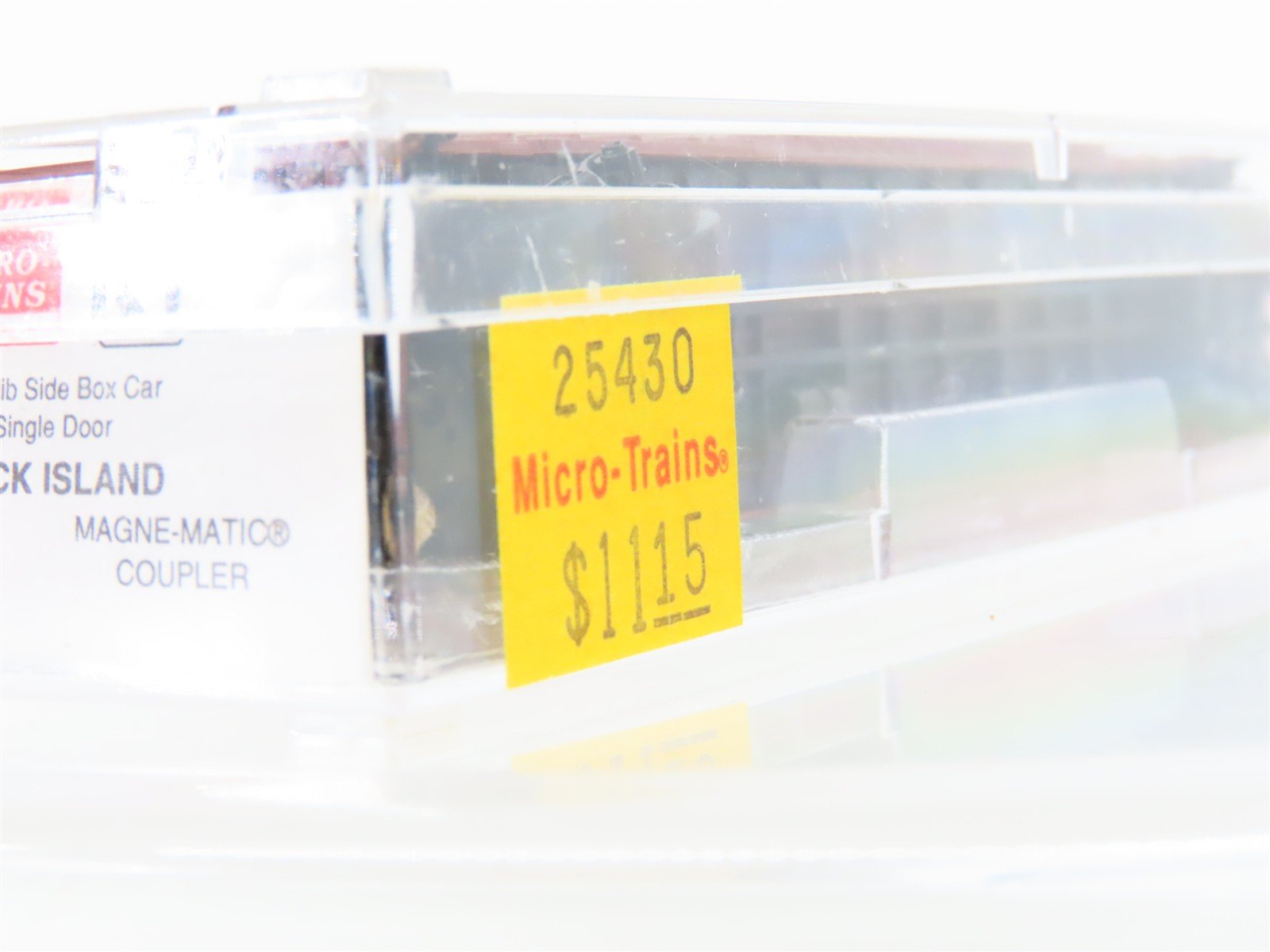 N Scale Micro-Trains MTL 25430 RI Rock Island 40' Single Door Box Car #36187