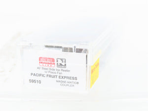 N Scale Micro-Trains MTL 59510 PFE Pacific Fruit Express 40' Steel Reefer #925
