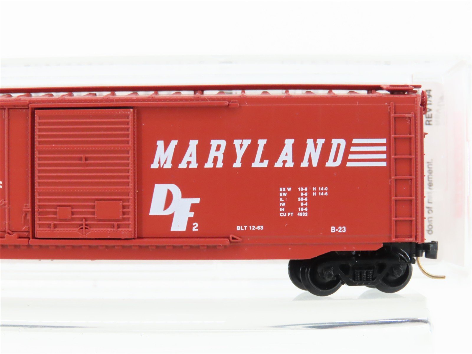 N Scale Micro-Trains MTL 33070 WM Western Maryland Railroad 50' Box Car #35006
