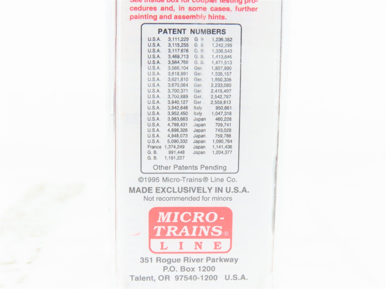 N Scale Micro-Trains MTL 33070 WM Western Maryland Railroad 50' Box Car #35006