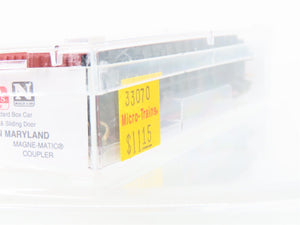 N Scale Micro-Trains MTL 33070 WM Western Maryland Railroad 50' Box Car #35006